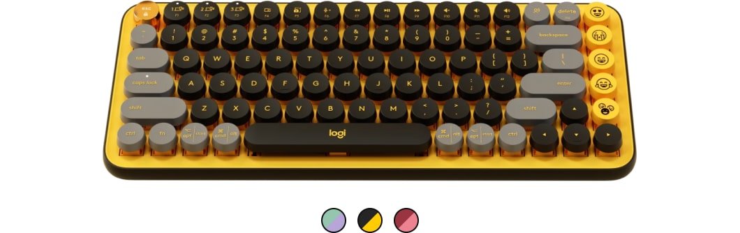 Logitech Pop Keys Yellow 1 Opt 1